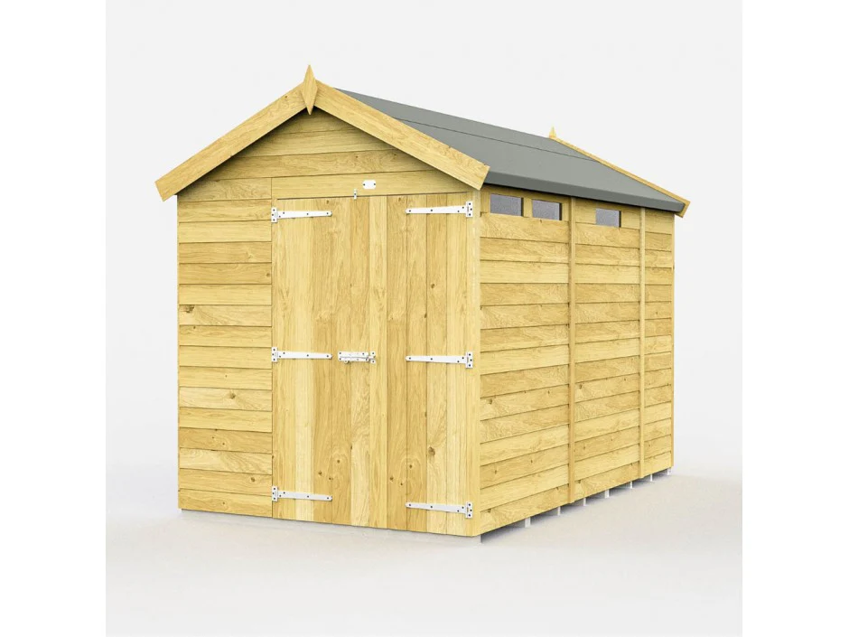 Apex Shed 7ft wide - Image 66